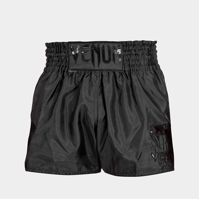 "Classic- Muay Thai -Shortsit, Mustat"