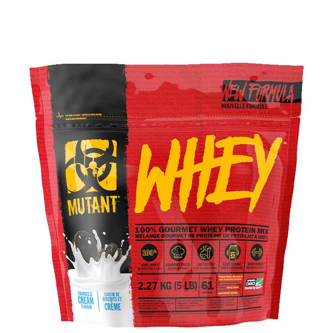 Mutant Whey Heraprotein 2270 g Cookies & Cream