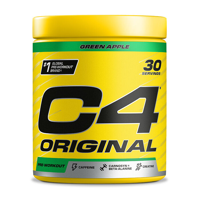 C4 PWO Powder 195 g Green Apple