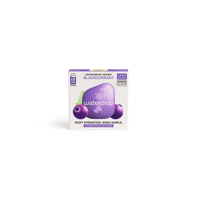 Waterdrop Microdrink Hydration 12 annosta Blackcurrant
