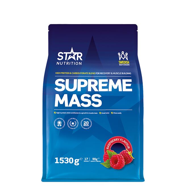 Supreme Mass Gainer 1,53 kg Hallon