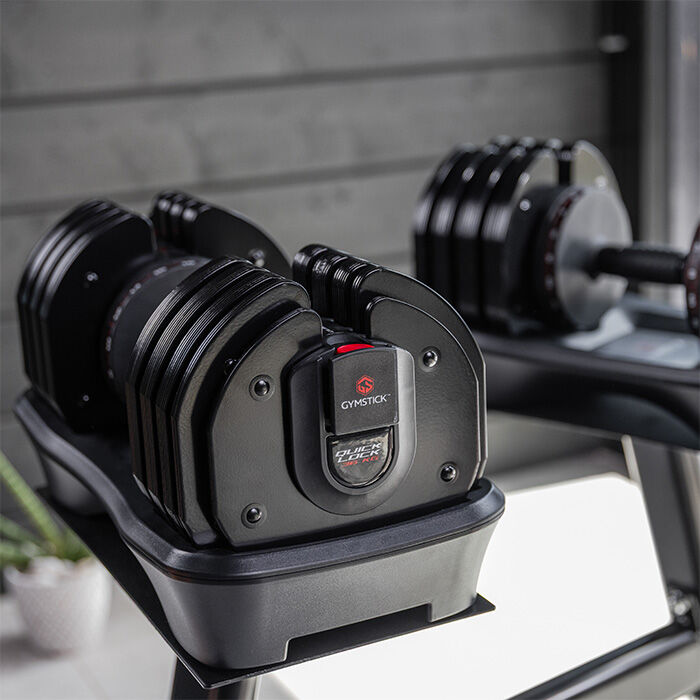 Gymstick Quick-Lock S&auml;&auml;dett&auml;v&auml; k&auml;sipaino 36 kg