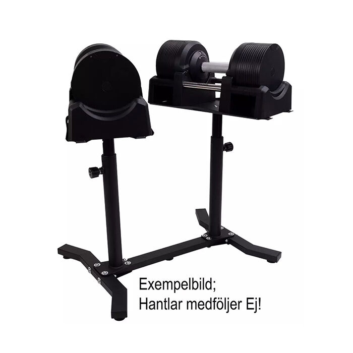 Recoil Viktst&auml;ll f&ouml;r Justerbara Hantlar St&aring;l Svart