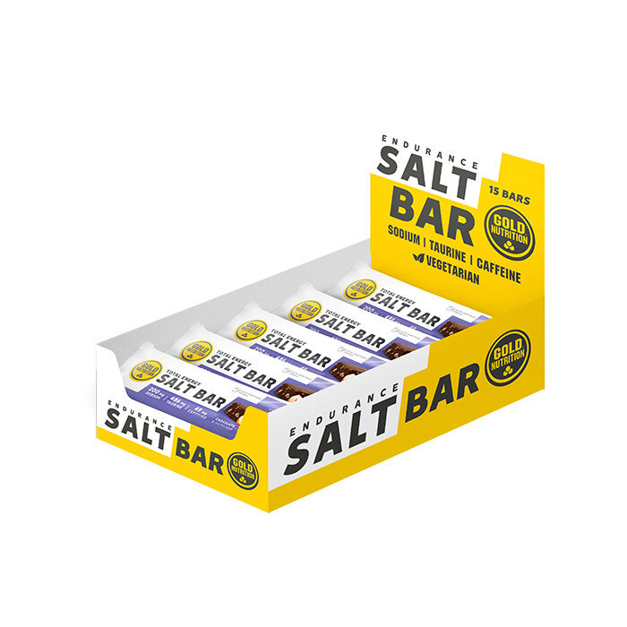 15 x Total Energy Salt Bar 40 g Choco &amp; Hazelnut