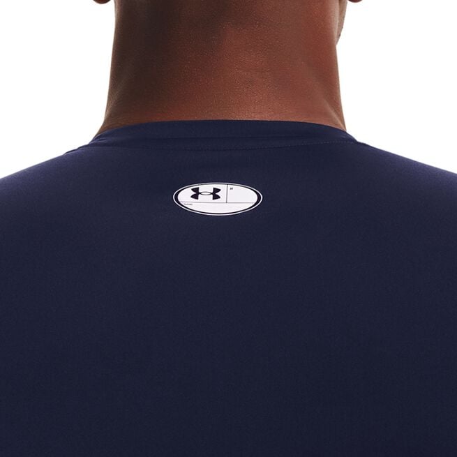 UA HG Armour Comp SS, Midnight Navy