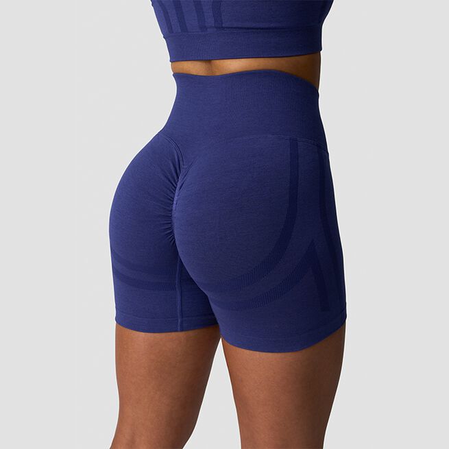 Rush Seamless Shorts Tummansininen