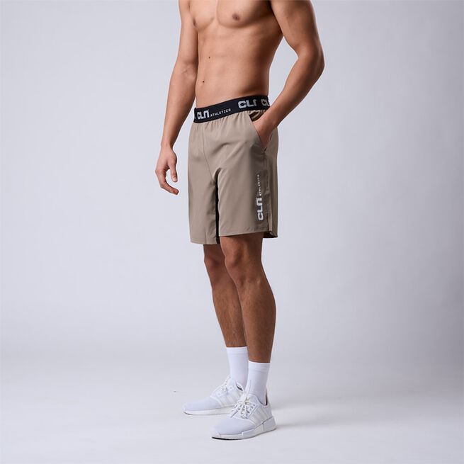 Dino Stretch Shorts Khaki