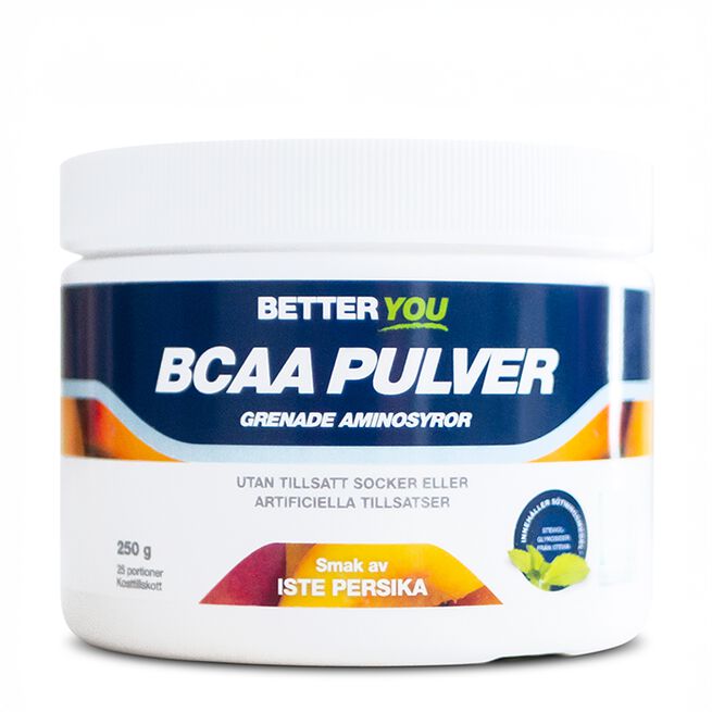 Luonnollinen BCAA-jauhe 250 g Iste Persika