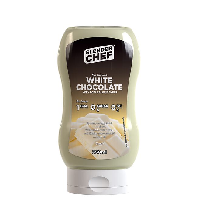 Vähäkalorinen suklaakastike 350 ml White Chocolate