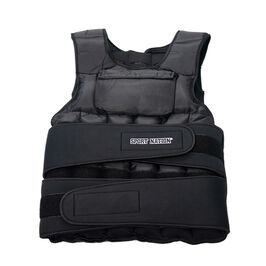 Sport Nation Adjustable Weight Vest with front pocket 10 kilo, Black  Säädettävä Painoliivi Taskulla 10 kg Musta