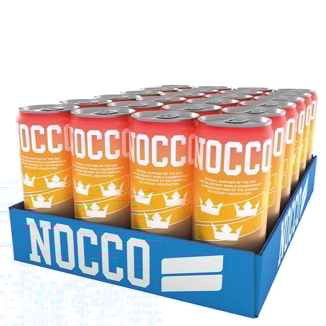 24 x NOCCO BCAA 330 ml Persika Limited Edition