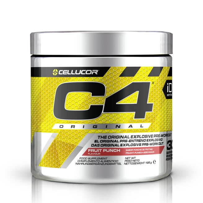 C4 PWO Powder 195 g Fruit Punch