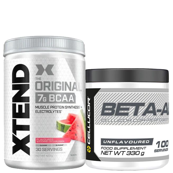 Xtend BCAA 30 annosta + COR-Performance Beta-alaniini 330 g