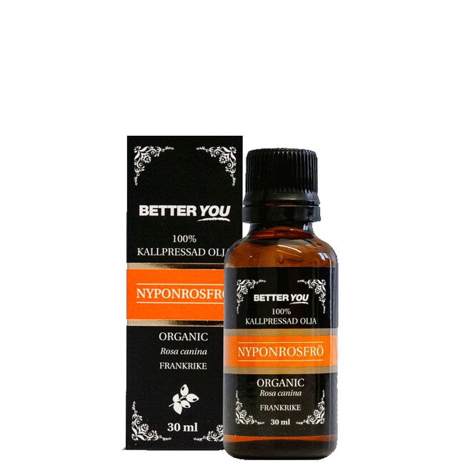 Ruusunmarjansiemenöljy ECO Kylmäpuristettu 30 ml