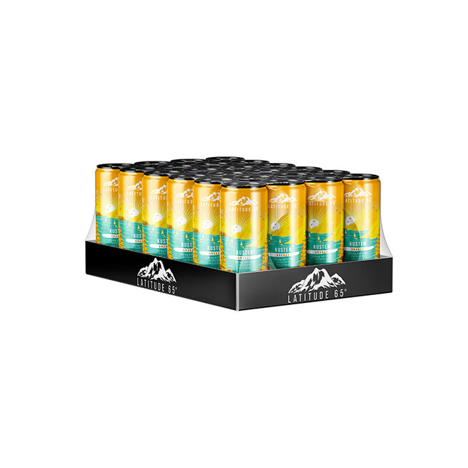 24 x Latitude 65 Energiajuoma 330 ml Kusten - Ananas
