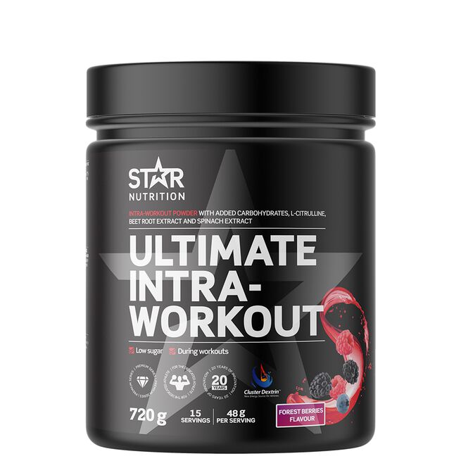 Ultimate Intra Workout hiilihydraattijauhe 720 g Forest Berries