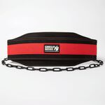  GW Nylon Dip Belt, Black/Red