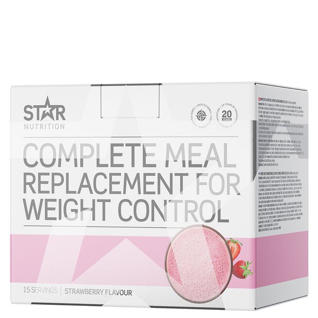 Complete Meal Ateriankorvike painonhallintaan 15 annosta Jordgubb