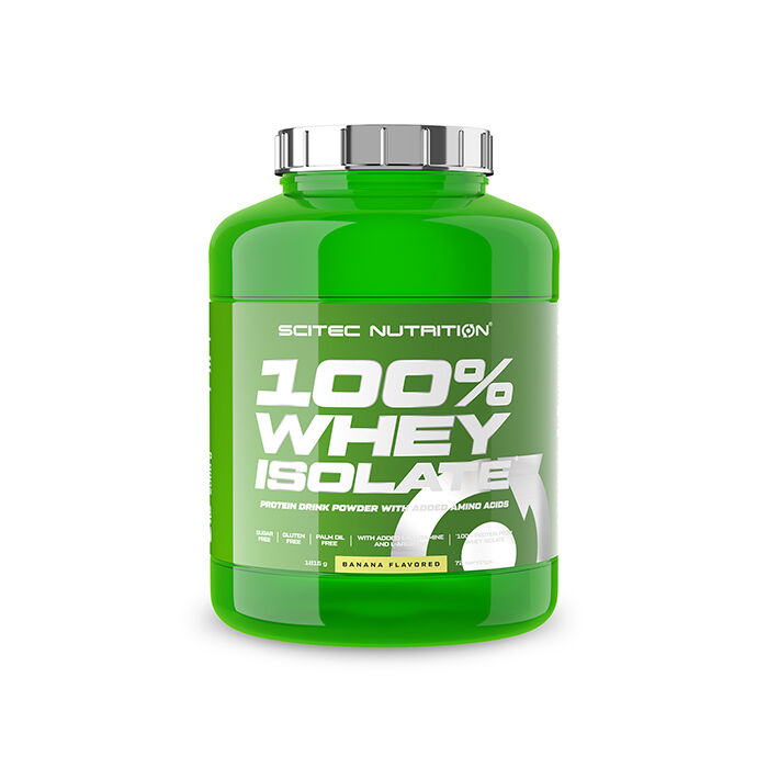100% Whey Isolate Heraproteiini-isolaatti 1816 g banana