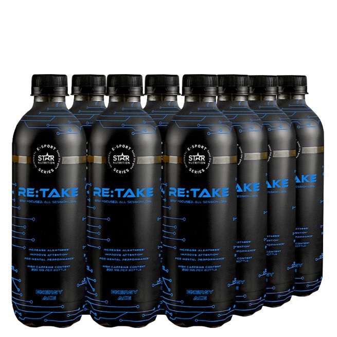 12 x RE:TAKE 500 ml Energy Ace