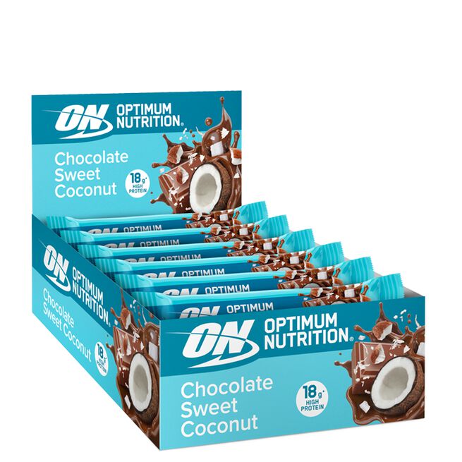 12 x Optimum Protein Bar, 55-59 g, Chocolate Sweet Coconut