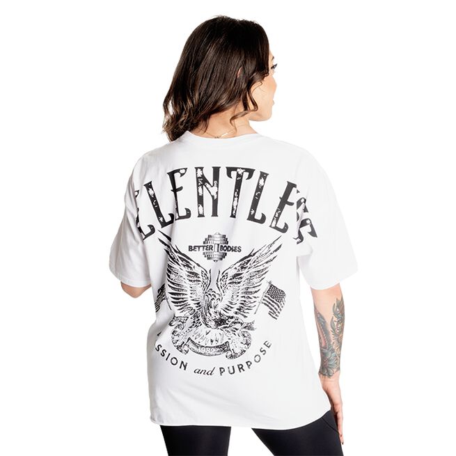 Relentless Oversized T-paita Valkoinen