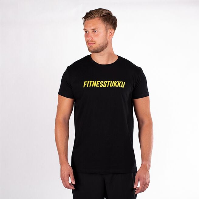 Fitnesstukku Fitnesstukku T-shirt Men, Black