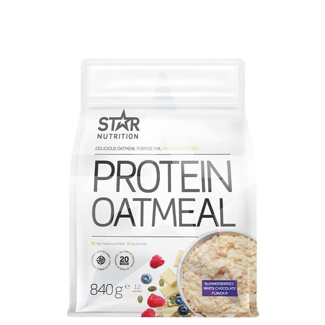 Proteiinipuuro Gluteeniton 840 g Summerberries with White Chocolate