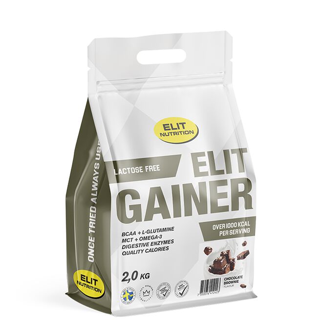 ELIT Gainer Laktoositon 2 kg Chocolate Brownie