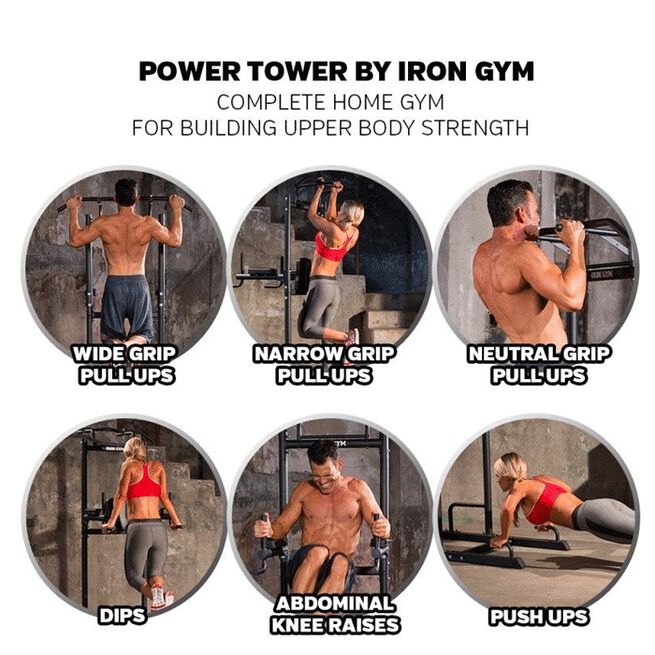 Iron Gym Power Tower