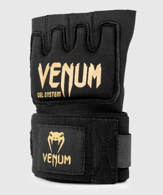 Kontact Gel Gloves Black Gold