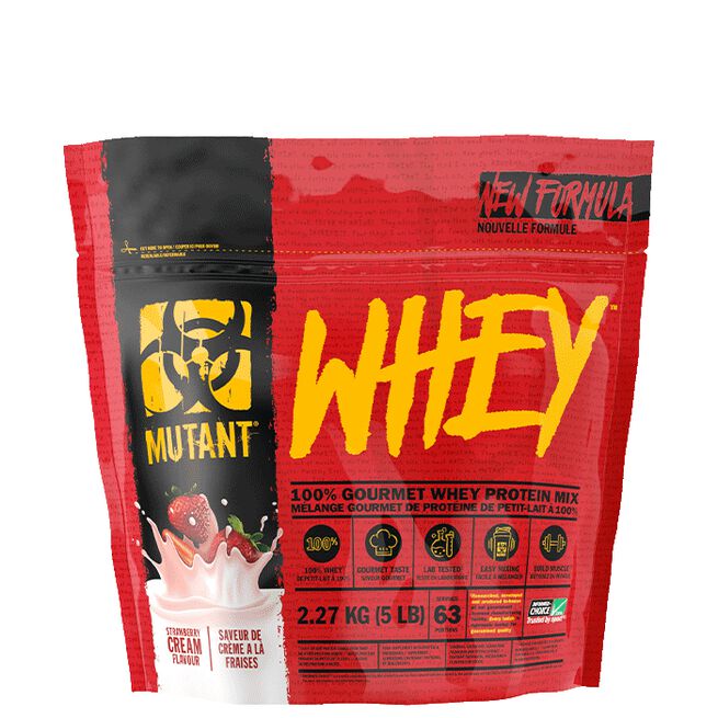 Mutant Whey Heraprotein 2270 g Strawberry Cream