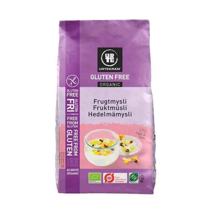 Gluteeniton hedelmämysli Luomu, 400 g