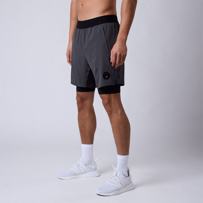 Rep 2 in 1 Shorts Harmaa