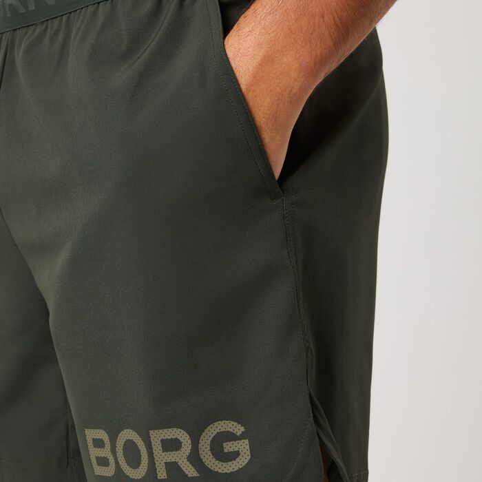 Borg 6" Shortsit Ruskea