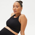 Maternity Seamless Rib Sportsbra, Black