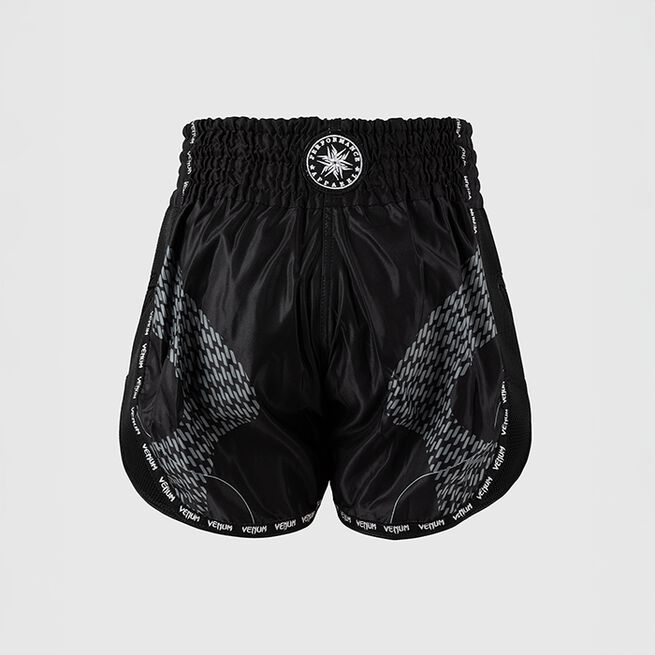 Nexus Muay Thai-Shortsit Musta Hopea