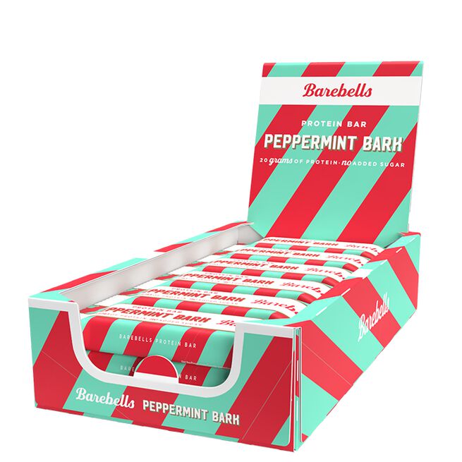 12 x Barebells Protein Bar 55 g Peppermint Bark