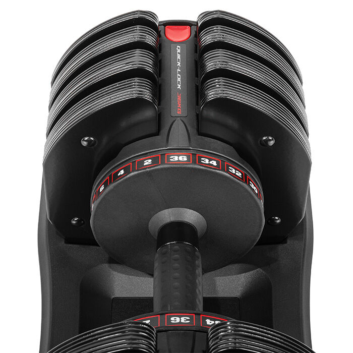 Gymstick Quick-Lock S&auml;&auml;dett&auml;v&auml; k&auml;sipaino 36 kg
