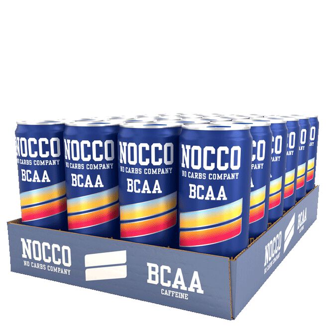 24 x NOCCO BCAA, 330 ml, Sunny Soda