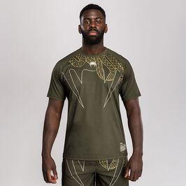 Venum Serpenti Dry Tech T-shirt Kaki/Bronze/Ivory, L  Serpenti Dry Tech T-paita Khaki Pronssi Ivory
