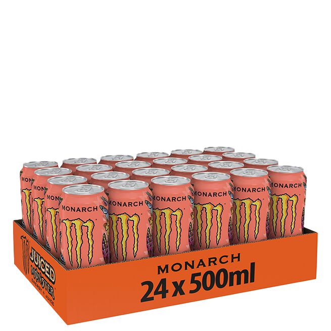  24 x Monster Energy, 50 cl, Monarch