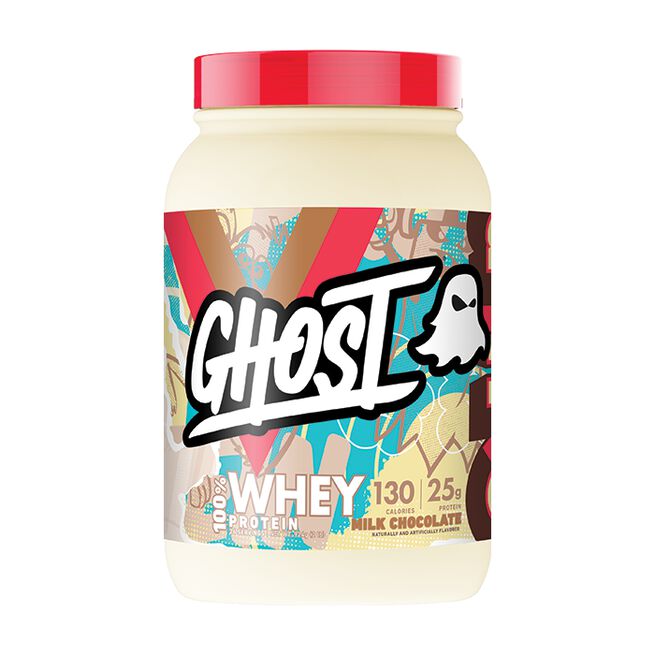 Ghost Whey Heraproteiini 924 g Milk Chocolate
