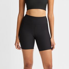Ribbed R Bike HW Tights, Black, XS  Ribatut Pyöräilyshortsit Musta