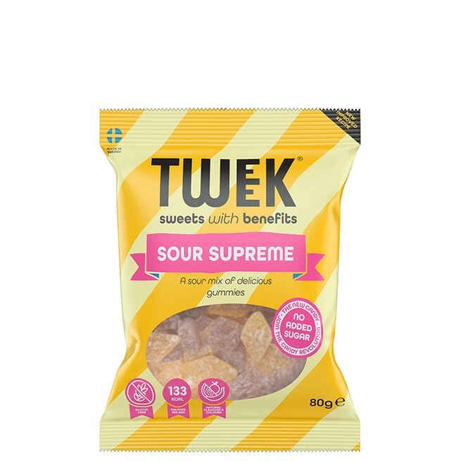 Vähäkalorinen Karkki 80 g Sour Supreme