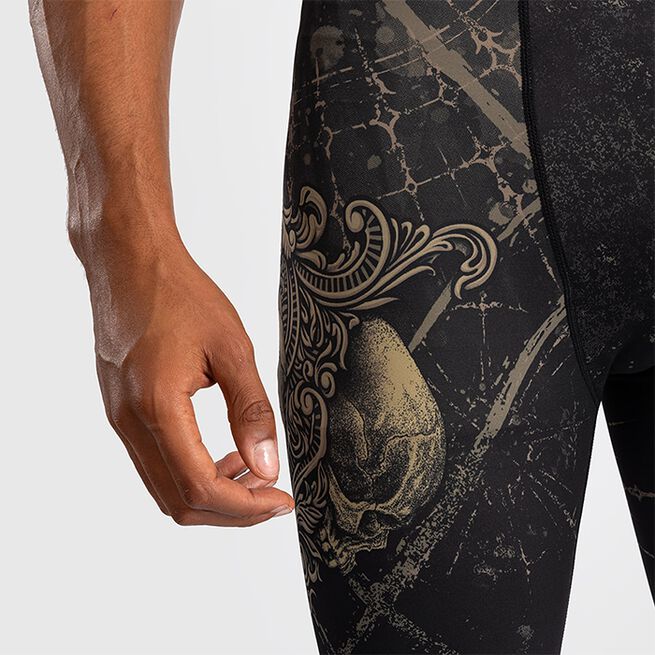 Santa Muerte 5.0 Vale Tudo Shorts Musta Kulta