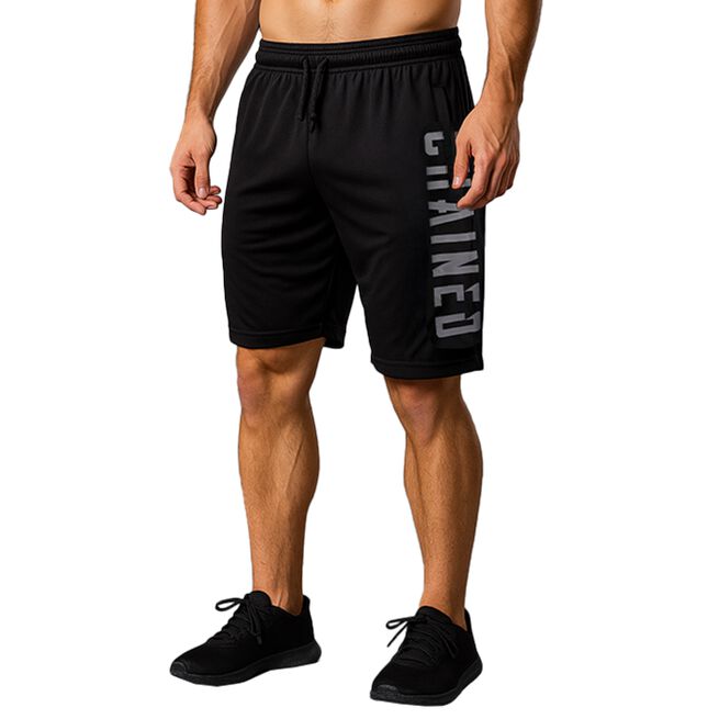 Chained Mesh Shorts Musta