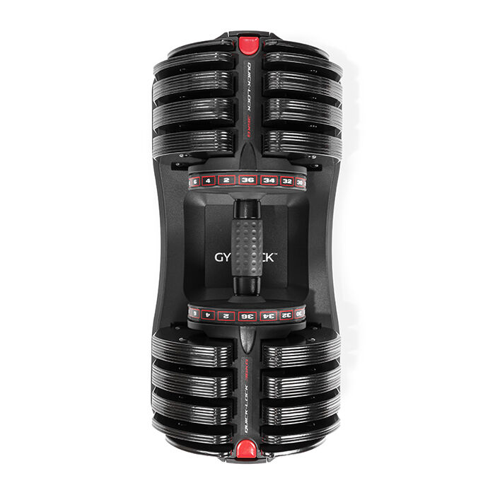 Gymstick Quick-Lock S&auml;&auml;dett&auml;v&auml; k&auml;sipaino 36 kg