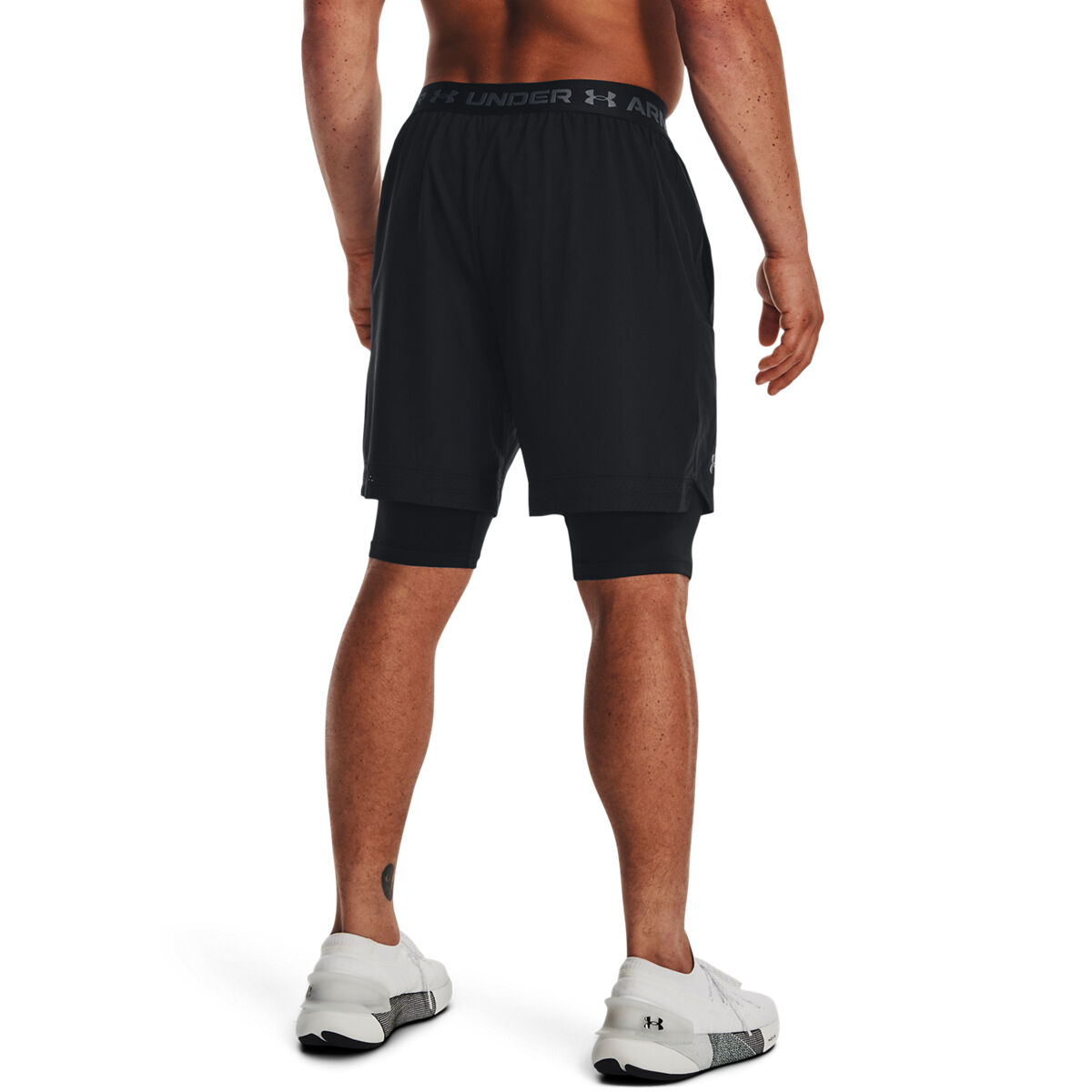 Vanish Woven 2-in-1 Shorts Musta