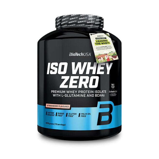 Iso Whey Zero Heraproteiini-isolaatti 1816 g Strawberry